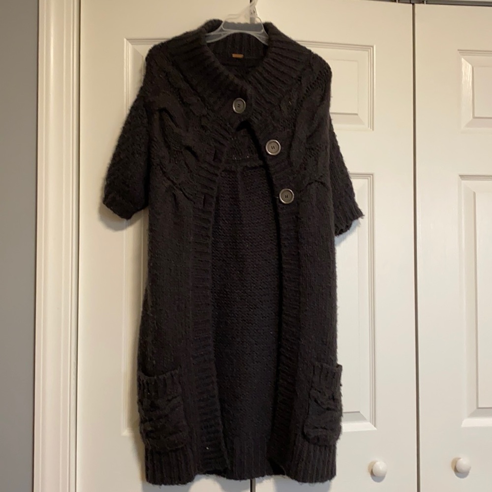 Free People long Sweater Cardigan.